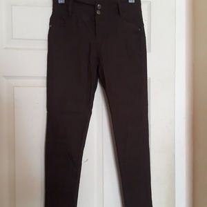 Brown Strechy Women's Pants